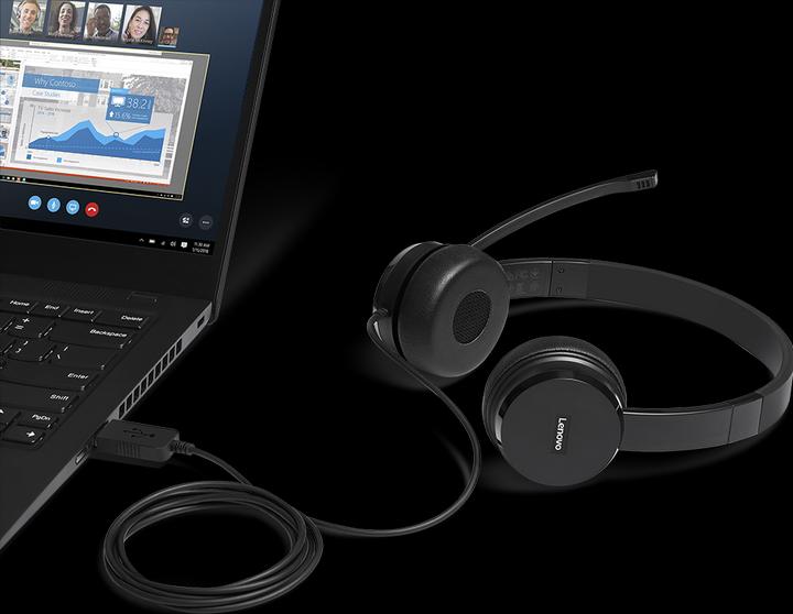 Immagine prodotto Lenovo 100 Stereo (Cablato, USB-A)