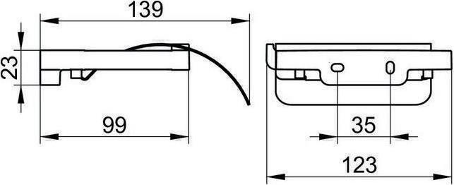 Actual product image Keuco Toilet paper holder MOLL