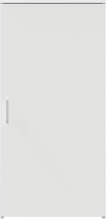 Actual product image VidaXL Storage cabinet White 50x45x103.5 cm Wood-based cabinet Filing cabinet
