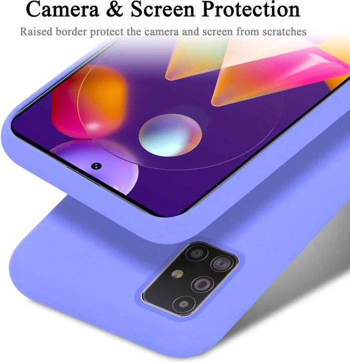 Immagine prodotto Cadorabo Custodia per Samsung Galaxy M31s TPU Liquid Silicone Case (Samsung Galaxy M31s)