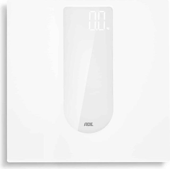 ADE Personenwaage Allegra Weiss, Displaytyp: LED, Digital (180 kg)