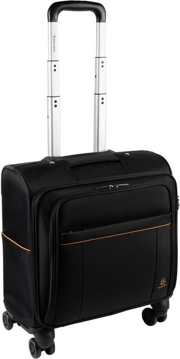 Image du produit Exacompta Trolley pour ordinateur portable Exactive® 48 x 42 x 23 cm (L x H x P) Polyester noir/orange (50.57 l, M (50 - 90l))