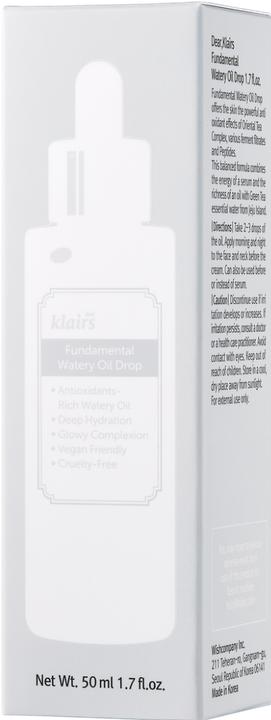 Immagine prodotto Klairs Fondamentale goccia d'olio acquoso (50 ml)
