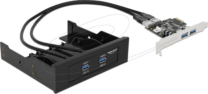 Produktbild Delock Front Panel und PCI Express Card