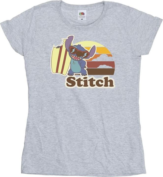 Disney Lilo And Stitch Bitten Surfboard TShirt (L)