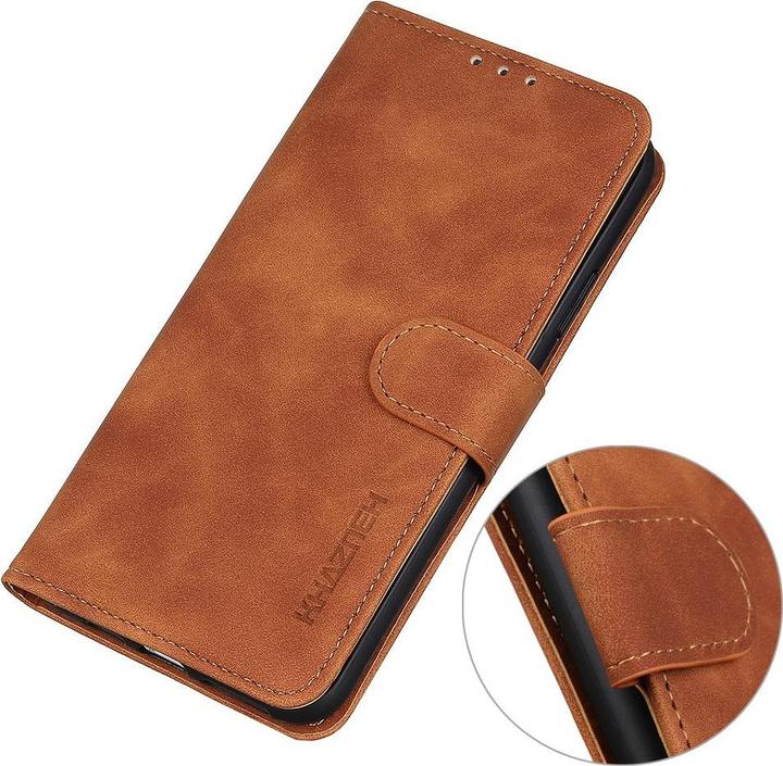 Produktbild Cover-Discount Xiaomi Redmi Note 11 / 11S - Leder Etui Hülle braun (Xiaomi Redmi Note 11)