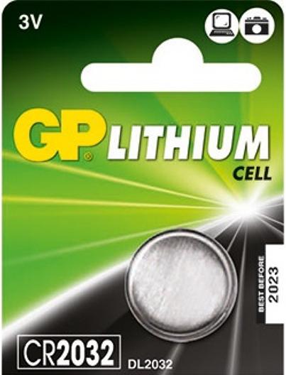Productafbeelding GP Batteries Cr2032 (5 Pcs., CR2032, 220 mAh)