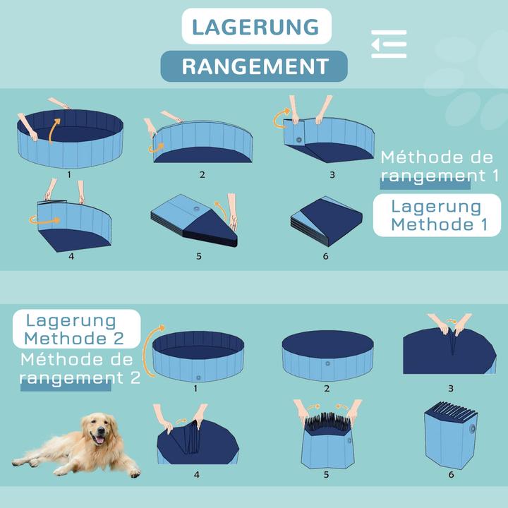 Produktbild PawHut Hundepool (Hundepool)