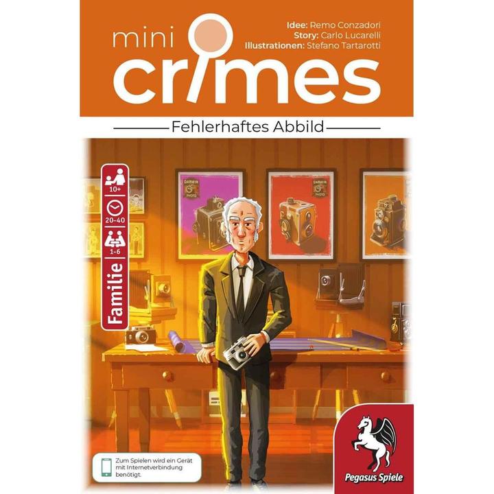 Actual product image Pegasus MiniCrimes 2 - Case 1 (German)