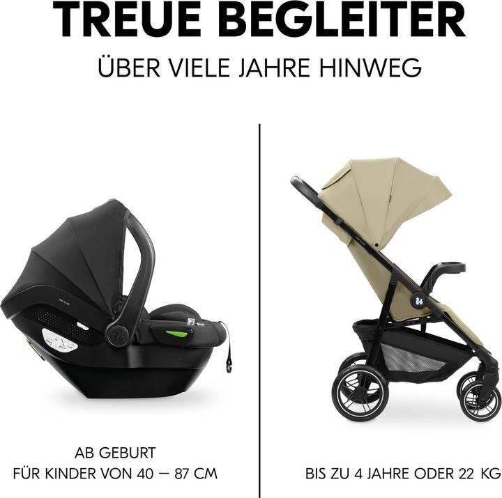 Produktbild Hauck Shop N Care Travel Set Olive
