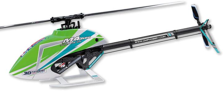 Actual product image OMP Hobby Helicopter M4 Max Combo Green, kit