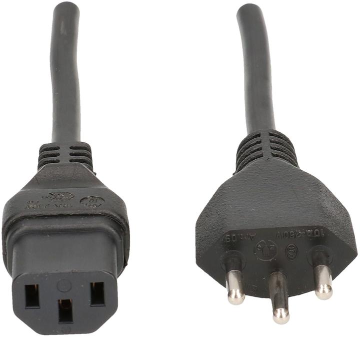Image du produit Max Hauri Câble d'appareil TD H05VV-F3G1.0 Type 12 / C13 (4 m, Type 12)