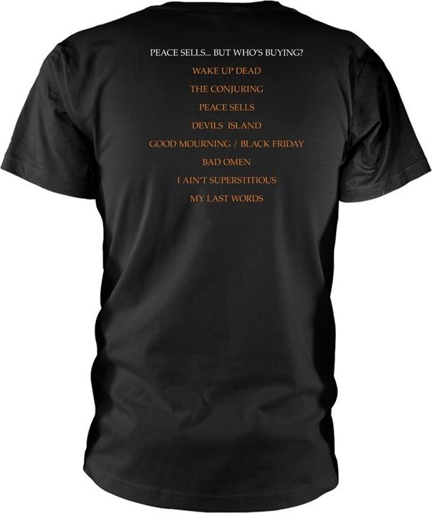 Actual product image Megadeth Peace Sells... T-Shirt, multicoloured, L (L)