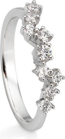 Breuning RING - BRILL. 0,355 Ct. H/si (61, 585/14 K Gold)