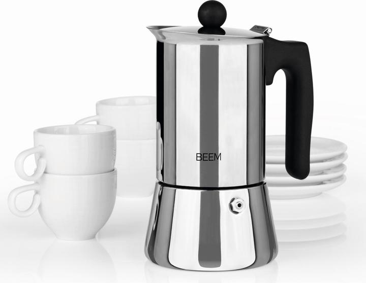 Produktbild Beem Espressokocher Espressomaker Silber (4 T.)