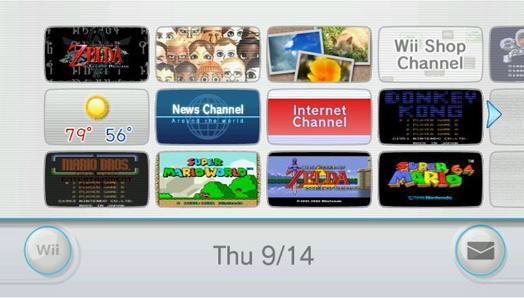Actual product image Nintendo Wii, incl Wii Sports