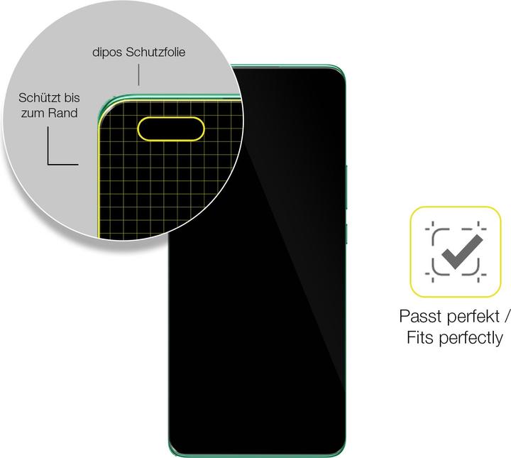 Produktbild Dipos 3D Full Cover Schutzfolie (1 Stück, Huawei Nova 11 Pro)