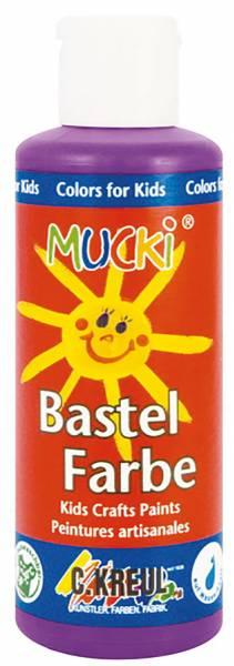 Productafbeelding Mucki Knutselverf (Paars, 80 ml)