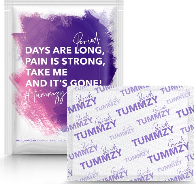 Actual product image Tummzy Menstrual plasters (5 x)