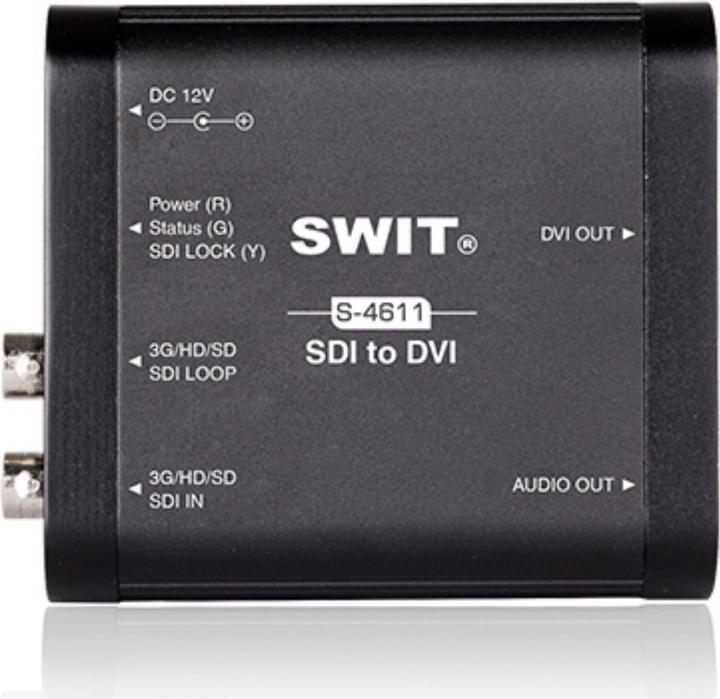 Actual product image Swit S-4611 | Heavy Duty SDI to DVI converter