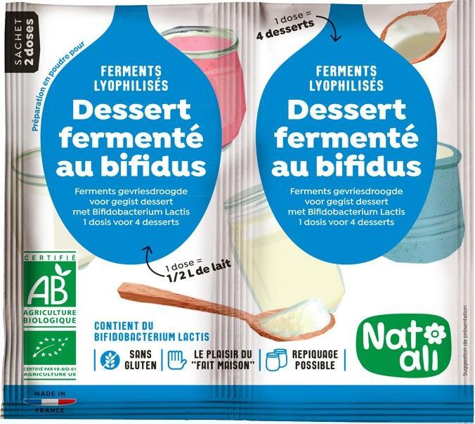 Natali Ferment pour dessert au bifidus
