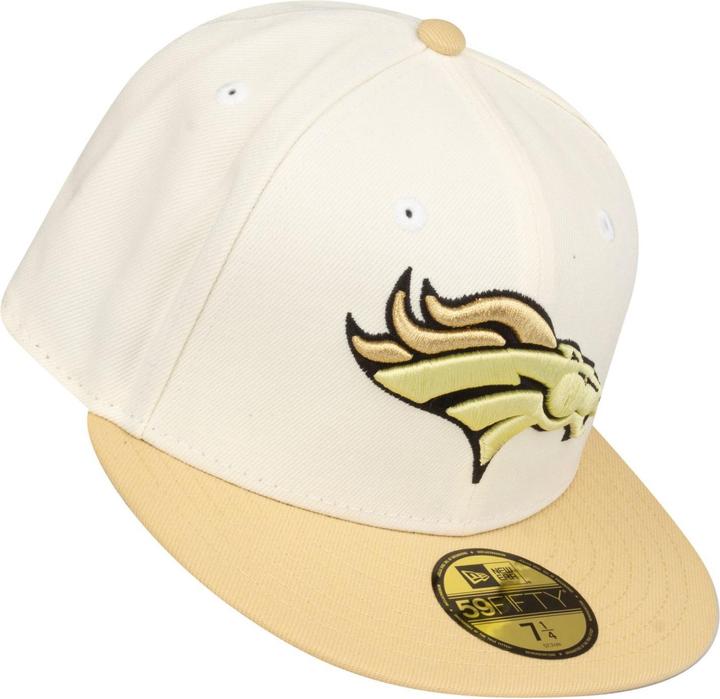 Actual product image New Era 59Fifty Fitted Cap - Denver Broncos chrome - 7 1/4 (7 1/4)