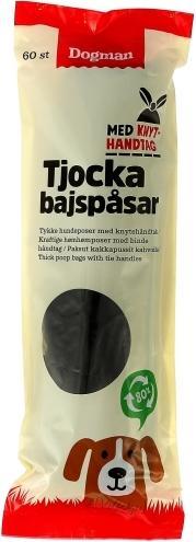 Actual product image Dogman Dog poser med hank 60-pack (Dog)
