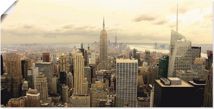 Produktbild Artland Skyline Manhattan - New York T1TO (40 x 20 cm)