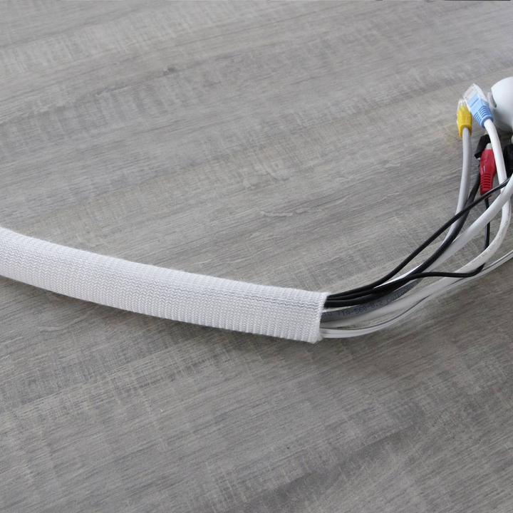 Image du produit Label-the-cable Organisateur de câbles Blanc 1 pièce (LTC 5120) (Gaines pour câbles, 200 cm)