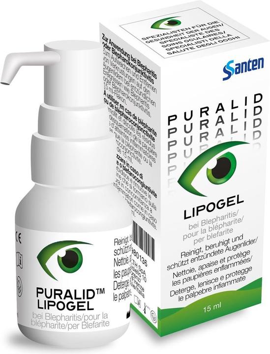 Image du produit Santen Lipogel (15 ml, PURALID Lipogel Fl 15 ml)