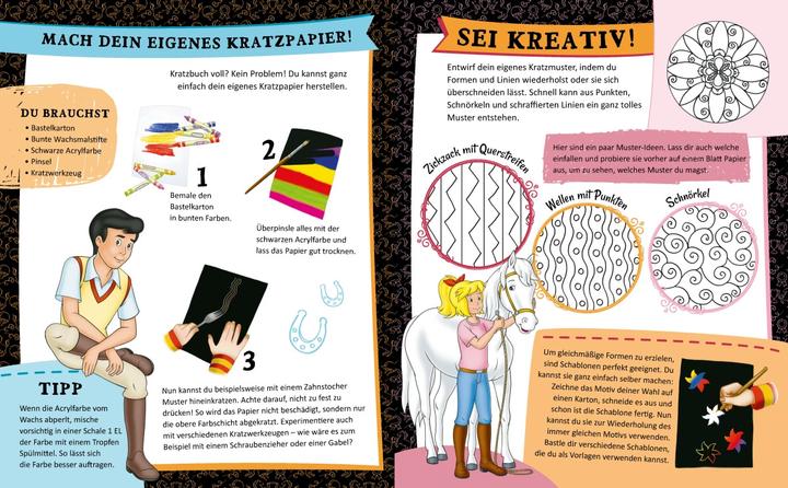 Produktbild Bibi & Tina - Mein pferdestarkes Kritzel-Kratzel-Buch