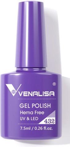 Venalisa Gellack 432 UV/LED (Lila, UV-Gel Lack)