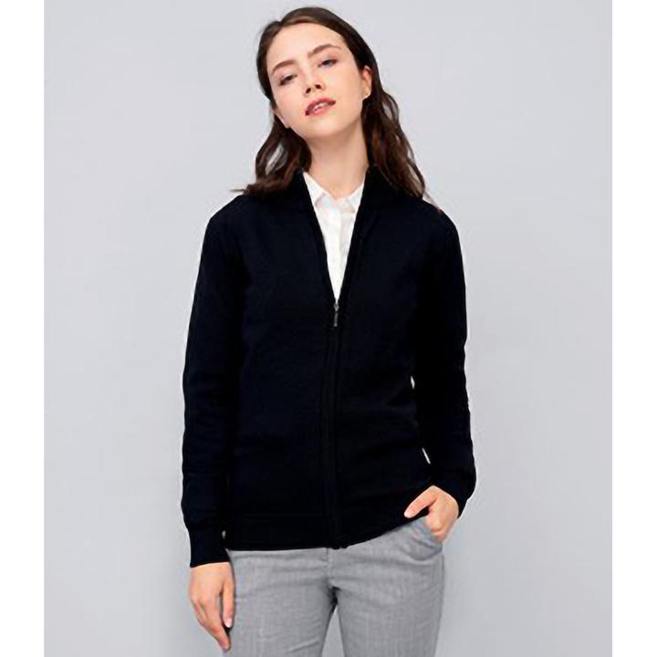 Immagine prodotto Sols Cardigan Gordon con zip e scollo a V a maniche lunghe (L)