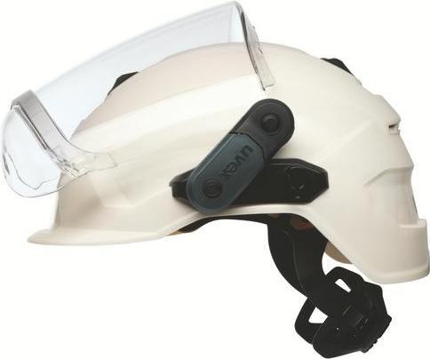 Actual product image Uvex Safety Visor uvex pronamic with chin guard 9916001 colourless (Hearing protection replacement pads)
