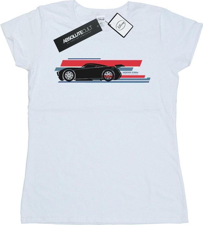 Disney Cars Jackson Storm Stripes TShirt (S)