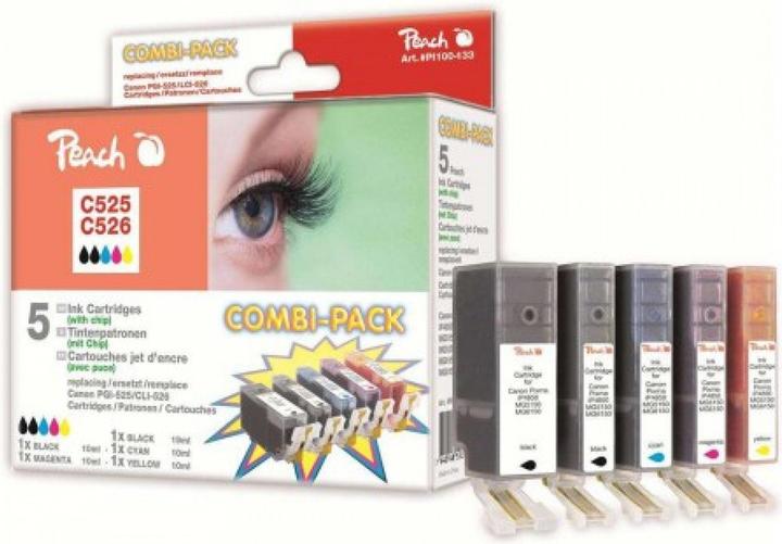 Actual product image Peach Cli-526 (M, C, Y, FC, PBK)