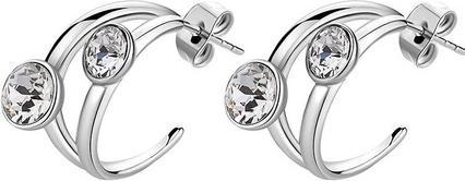 Brosway Beautiful hoop earrings with Affinity BFF170 crystals