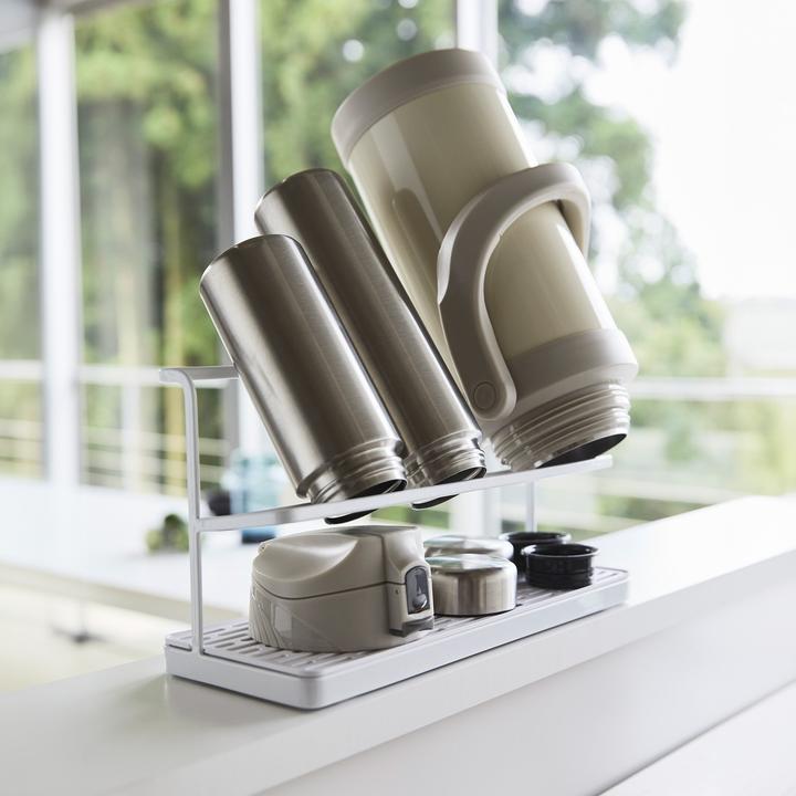 Image du produit Yamazaki Egouttoir à bouteilles avec support TOWER