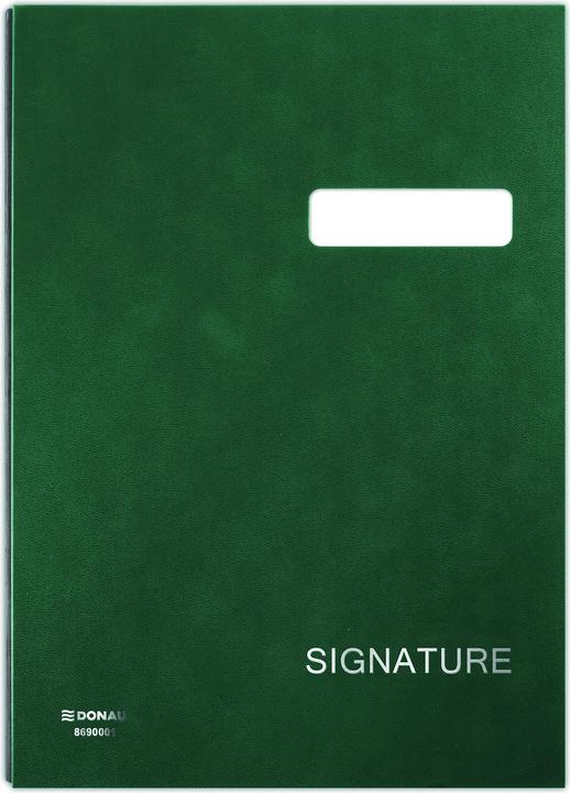 Produktbild Donau Signaturzertifikat, A4, Grün (8690001-06) (A4, 1 x)