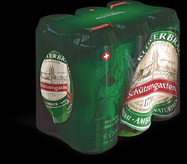 Schützengarten St.Galler Klosterbräu (6 x 50 cl)