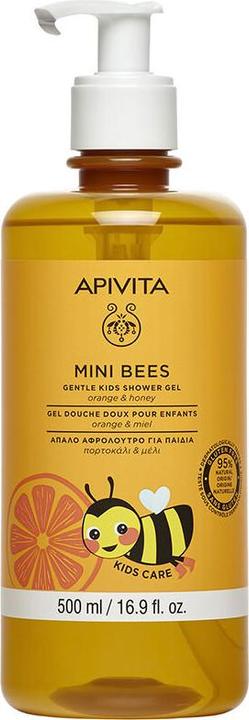 Produktbild Apivita Gente Schaumdusche für Kinder Orange Honig 500ml (Körperlotion, 500 ml)