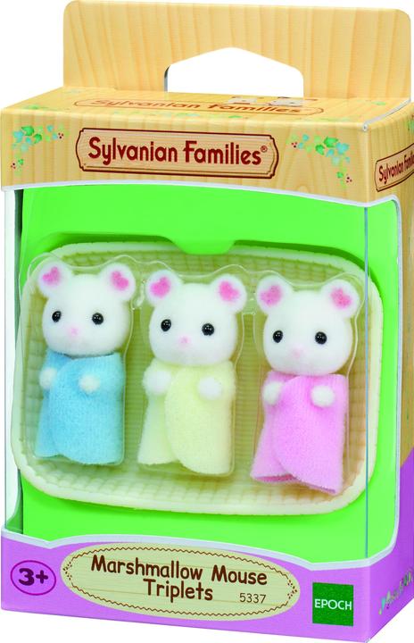 Image du produit Sylvanian Families Triplets de souris guimauve
