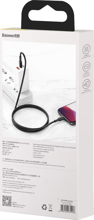 Actual product image Baseus USB C – Lightning (1 m, USB 4.0, 20 W)