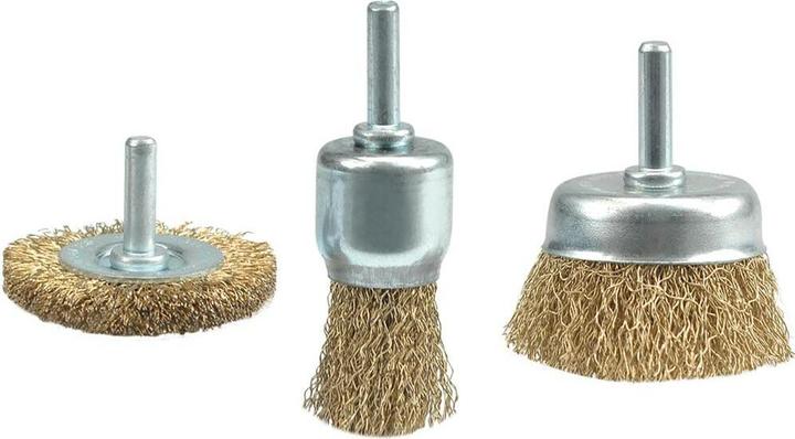 Actual product image Toya VOREL -cable brush with one flock 3 PCs. 06989 (3 pcs.)