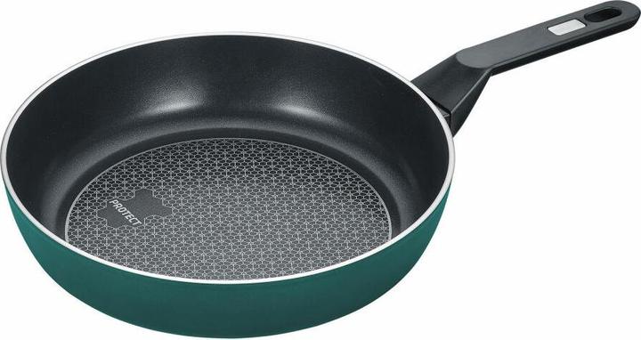 Produktbild Berndes Pfanne Eco Recyle+ 28 cm, Schmorpfanne hoher Rand, Induktion, Antihaft-Beschichtung, inkl. D (28 cm, Bräter + Schmortopf, Aluminium)