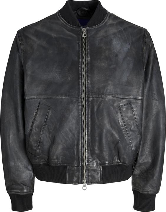 Jack & Jones Joraustin Leather Bomber Jkt Styd Aw24