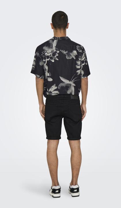 Immagine prodotto Only & Sons Onsply Jog Blk 0280 Pim Dnm Shorts Noos (L)