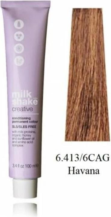 Image du produit Milk_Shake Vopsea permanenta Creative 6.4136CAG, Blond Inchis Havana, 100ml (6.413)
