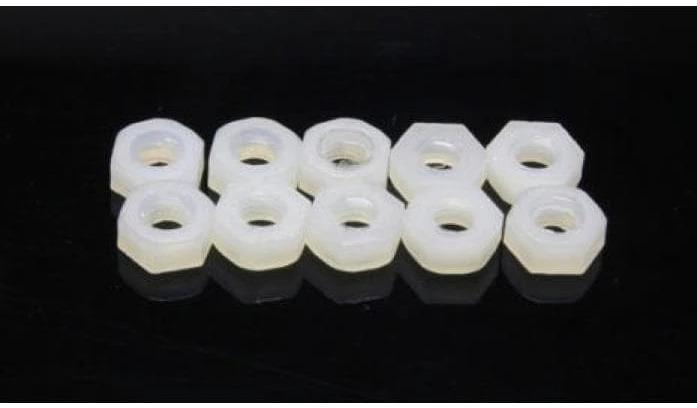 Produktbild EP M2 D4xH1.6mm Nylon-Mutter, 10 Stk. (M2)