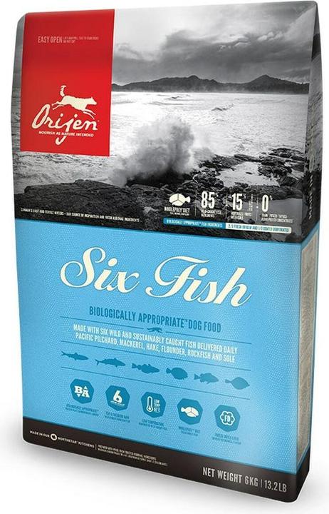 Image du produit Orijen 6-Poissons (Adulte, 1 pcs, 6000 g)